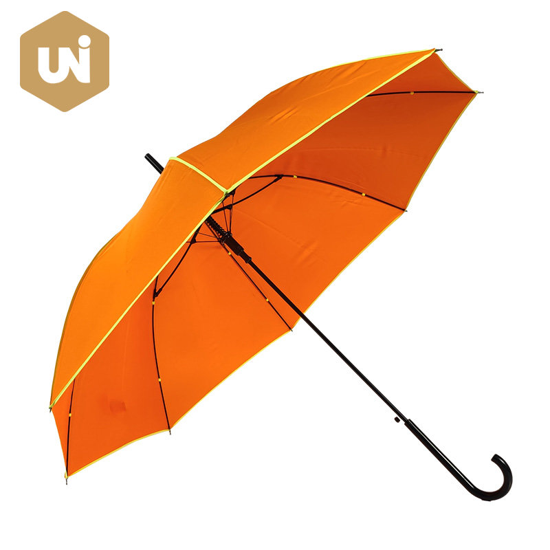 Nouveau parapluie bâton adulte coloré