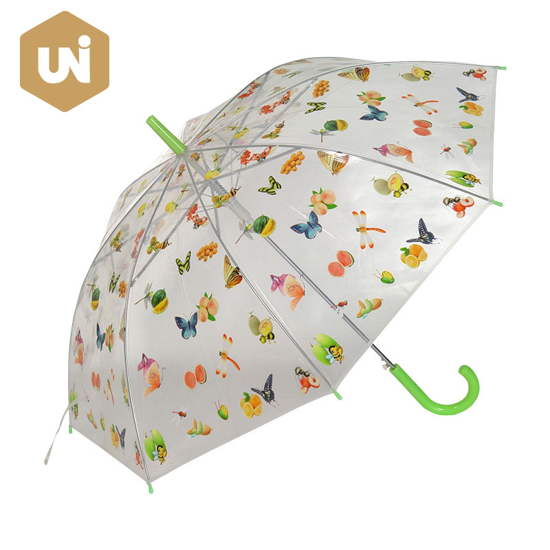 Parapluie long automatique pour enfants