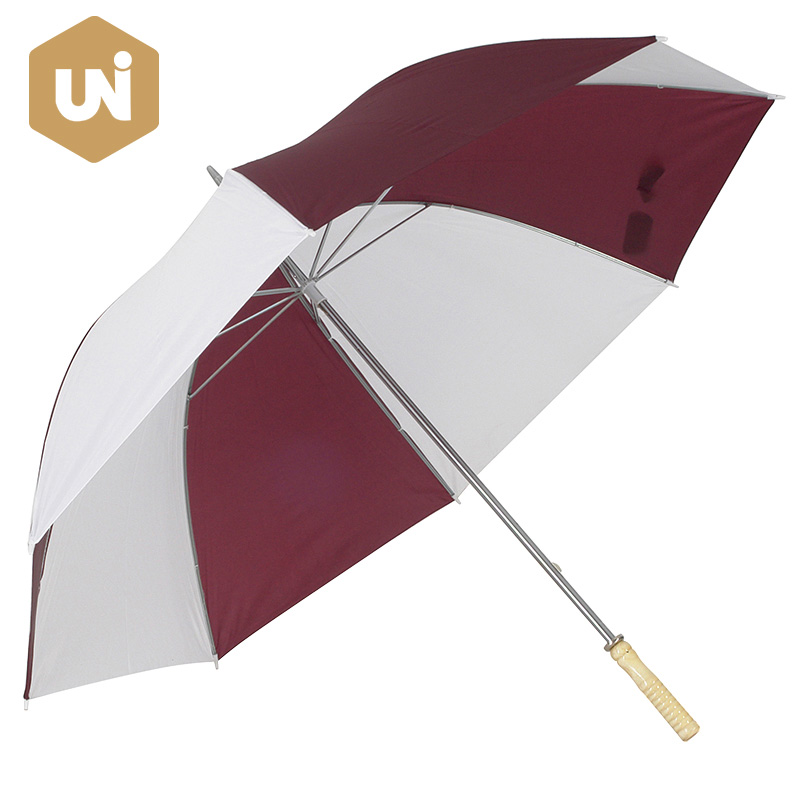 Parapluie de golf en bois